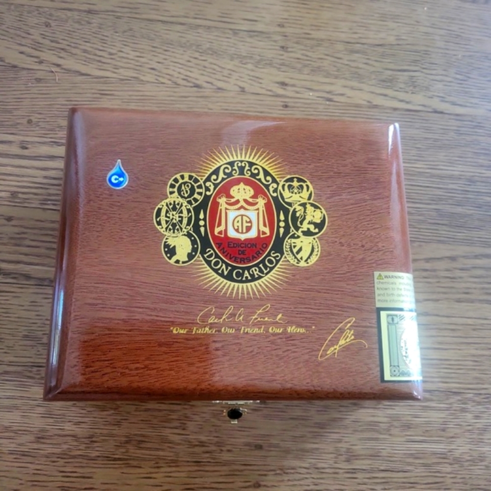 Hardwood Cigar Box